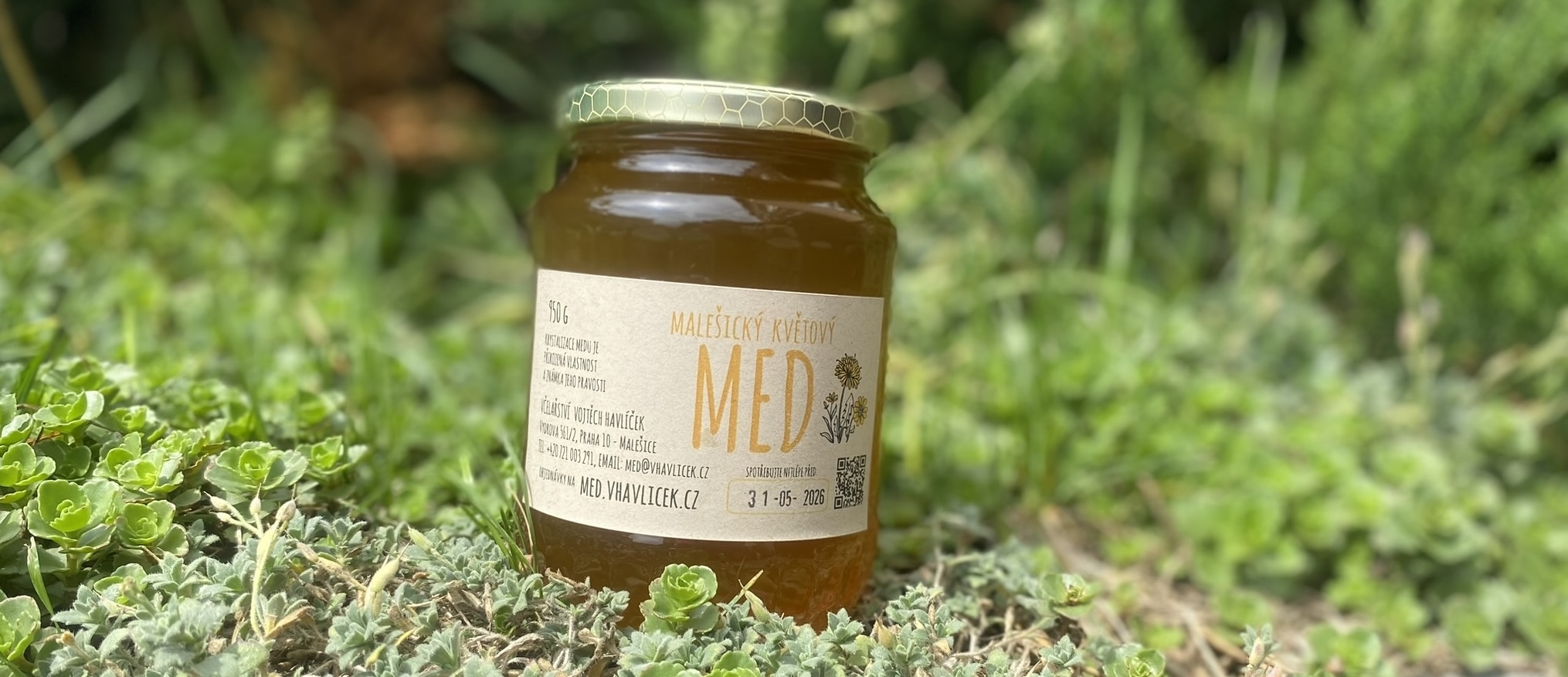 Malešický MED květový 950 g 🌻🍯