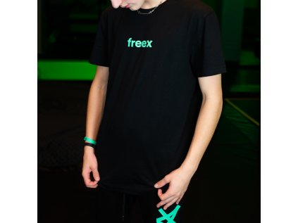 Pánské černé tričko FREEX