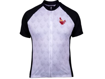 Cyklodres dámský - bílá barva