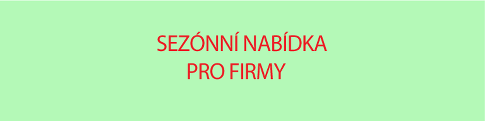 Sezónní nabídka pro firmy