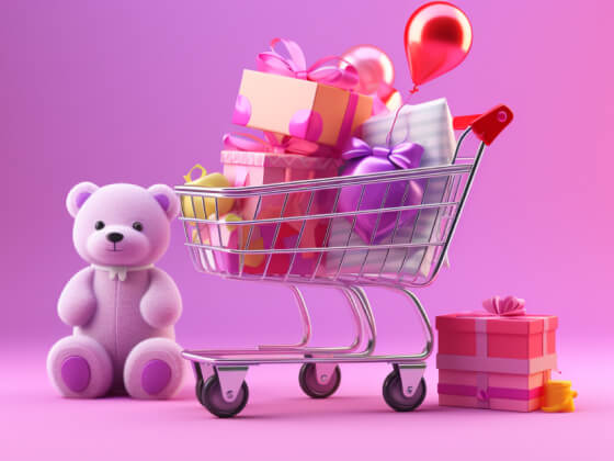 Den dětí s the Toy Store