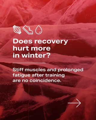 Winter training puts more strain on the body than you might think ❄️ Cold weather slows blood circulation, keeps muscles...