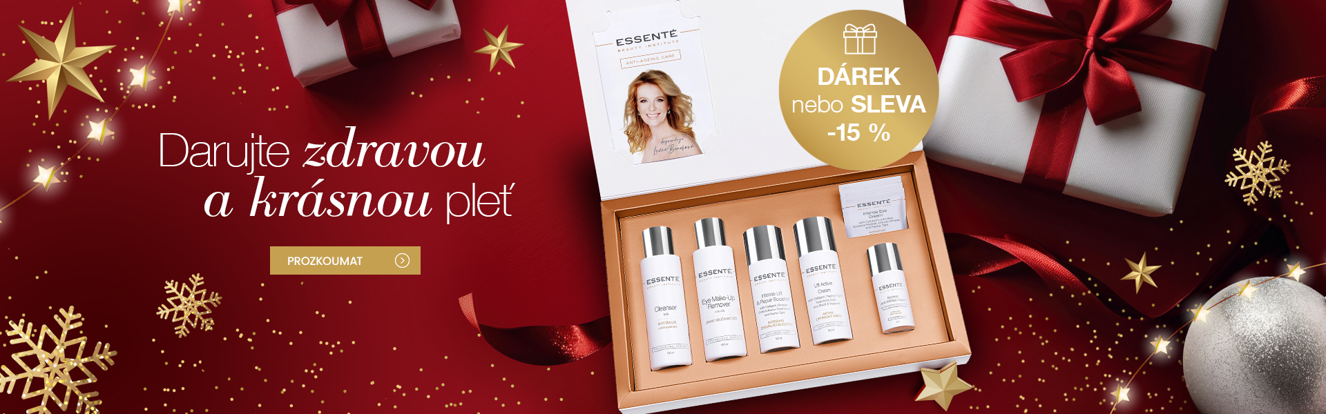 Potěšte na Vánoce své nejbližší kosmetikou Essenté
