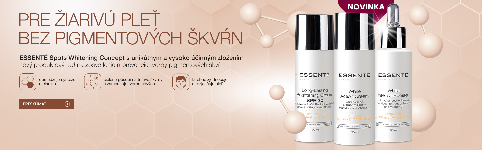 ESSENTÉ Spots Whitening Concept