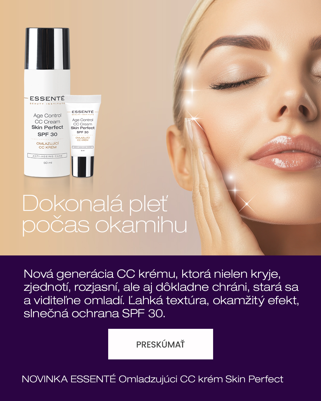 ESSENTÉ Omladzujúci CC krém Skin Perfect