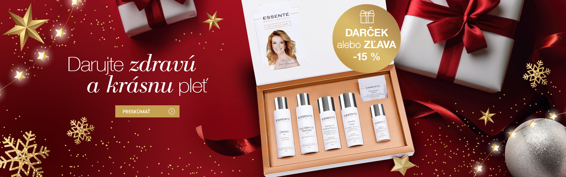 Potešte na Vianoce svojich najbližších kozmetikou Essenté