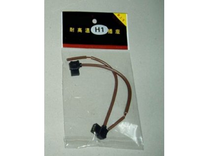 3264 svorkovnice zarovky h1 s kabely plastova par