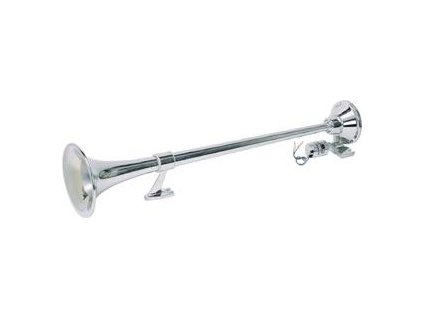 4689 vzduchova fanfara chromove provedeni 640mm s el magnetickym ventilem 12v 24v kulata