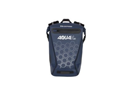 vodotěsný batoh AQUA V20, OXFORD (tmavá modrá, objem 20 L)