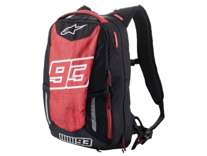 batoh JEREZ edice MARC MARQUEZ 2021, ALPINESTARS (černá/červená, objem 25 l)
