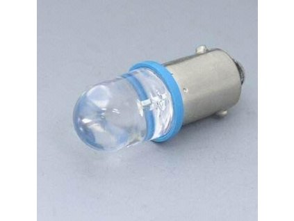 553 diodova zarovka par v blistru bila super white ba9s t8 5 12v 1 led