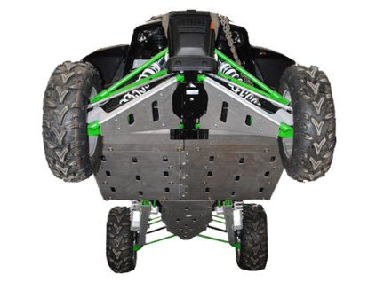 Ricochet ATV Arctic Cat Wild Cat 2013-16, Complete Skid Plate Set