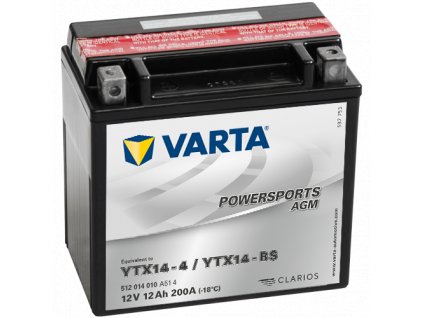 Varta 12V/12Ah - moto LF (YTX14-4/YTX14-BS)