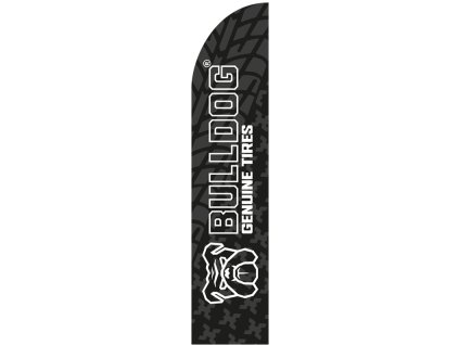 BULLDOG Flag 90x400cm