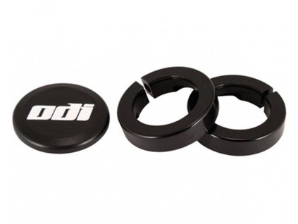 ODI GRIPS Set Lock Jaw Clamps w/Snap Caps - Black