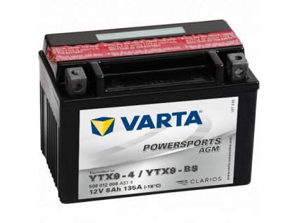 Varta 12V/8Ah moto LF (YTX9-4/YTX9-BS) Linhai M150, 200