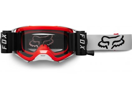 FOX Airspace Stray Roll Off Goggle  - OS, Grey/Red MX23