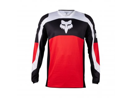 FOX 180 Nitro Jersey - Extd Sizes - M, Fluo RED MX24