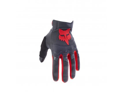 FOX Dirtpaw Glove Ce - Grey/Red MX24
