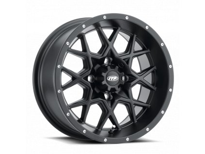 ITP HURRICANE 15x7 (5+2) 4/136 Matte Black