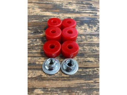 FASST 4 Red Compression, 2 Red Rebound, 2 Washers, 2 Nuts