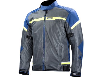 LS2 RIVA MAN JACKET BLUE DARK GREY H-V YELLOW
