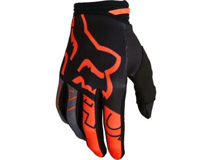 FOX 180 Skew Glove - Black/Orange MX