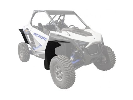 XRW MUD FLAPS KIT BLACK - POLARIS RZR PRO R