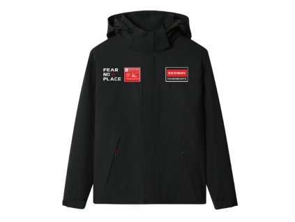 Segway Solid black all-in-one jacket