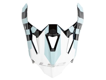 LS2 MX703 PEAK INTEGRATED BARRIER SKY BLUE