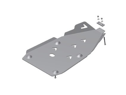 XRW SKID PLATE - 3mm - KAWASAKI KFX 700