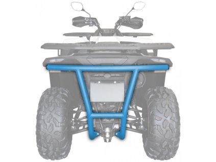 XRW REAR BUMPER ALU SX6 BLUE RAL 5012 - SEGWAY SNARLER AT5 S / L