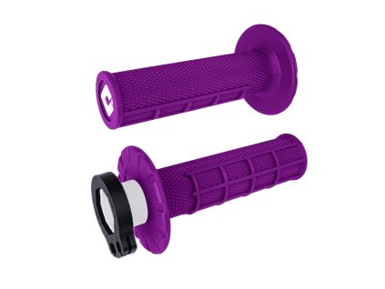 ODI GRIPS PRO MX Lock-on v2 EMIG 4-Stroke Purple
