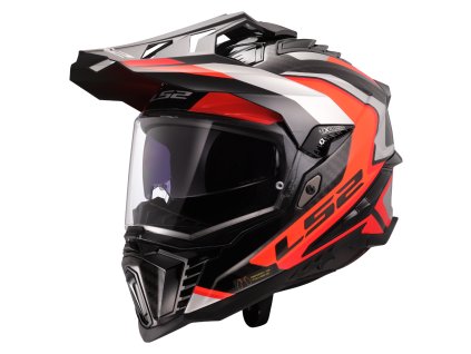LS2 MX701 EXPLORER C FRONTIER II ORANGE-06 (velikost M, pohlaví a věk unisex)