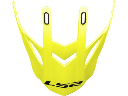 LS2 MX436 PEAK GLOSS HI-VIS YELLOW