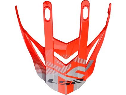 LS2 MX436 EVO PEAK EVOLVE RED WHITE