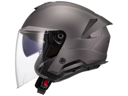 LS2 OF618 VERSO II SOLID MATT TITANIUM