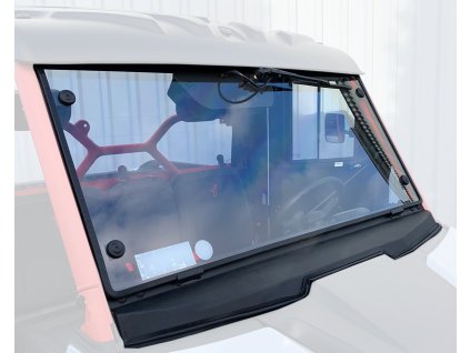 Fix windshield with wiper, washer Segway Fugleman UT10 (2021-XX) (NOT work with original roof)