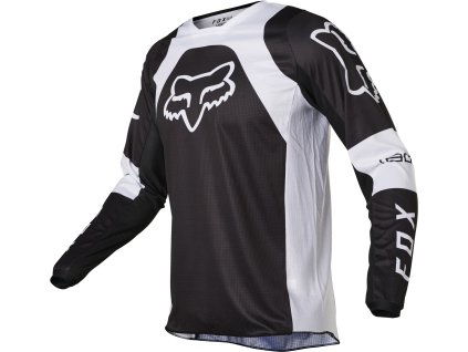 FOX 180 Lux Jersey - Black/white MX22