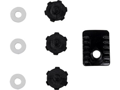 LS2 MX470 PEAK SCREWS BLACK