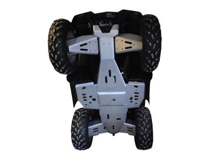 Ricochet ATV Polaris Sportsman XP550/850 2011-12, Skidplate Set with cover plate