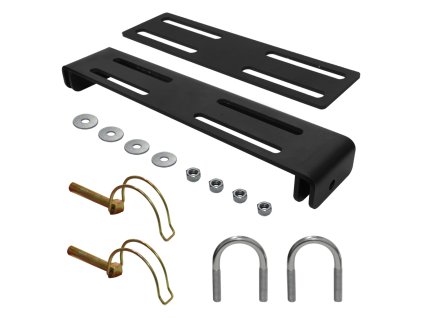 SHARK HARDWARE BOX - Chassis Mount BRACKET for Universal Snow Plow Adapter