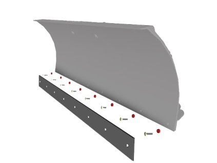 SHARK Plow rubber bar 152cm