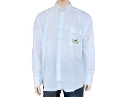 BUSINESS SHIRT, LS WHITE