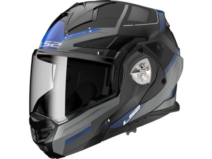 LS2 FF901 ADVANT X SPECTRUM BLACK TITAN.BLUE-06 (velikost XS, pohlaví a věk unisex)