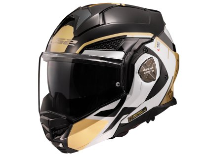 LS2 FF901 ADVANT X METRYK BLACK GOLD-06 (velikost XS, pohlaví a věk unisex)
