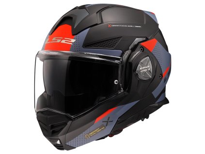 LS2 FF901 ADVANT X OBLIVION M.BLACK BLUE-06 (velikost 3XL, pohlaví a věk unisex)