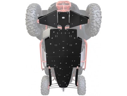 XRW COMPLETE SKID PLATES KIT PHD - SEGWAY VILLAIN SX10