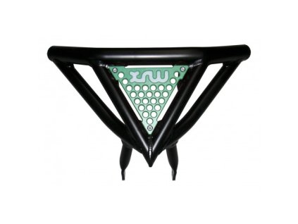 XRW FRONT BUMPER XR10 BLACK PHD GREEN (Material PHD-plastic)