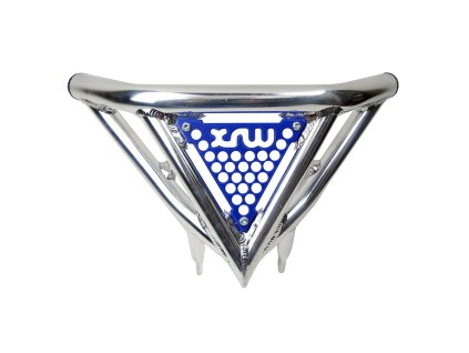XRW FRONT BUMPER XR10 POLISHED PHD BLUE (Material PHD-plastic)